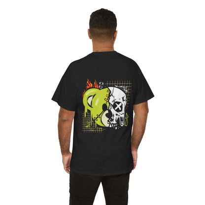 Fuck You Skull Bear Grunge Tee